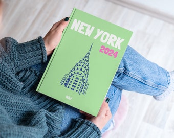New York Travel Photo Book Template: DIY Coffee Table Album (canva