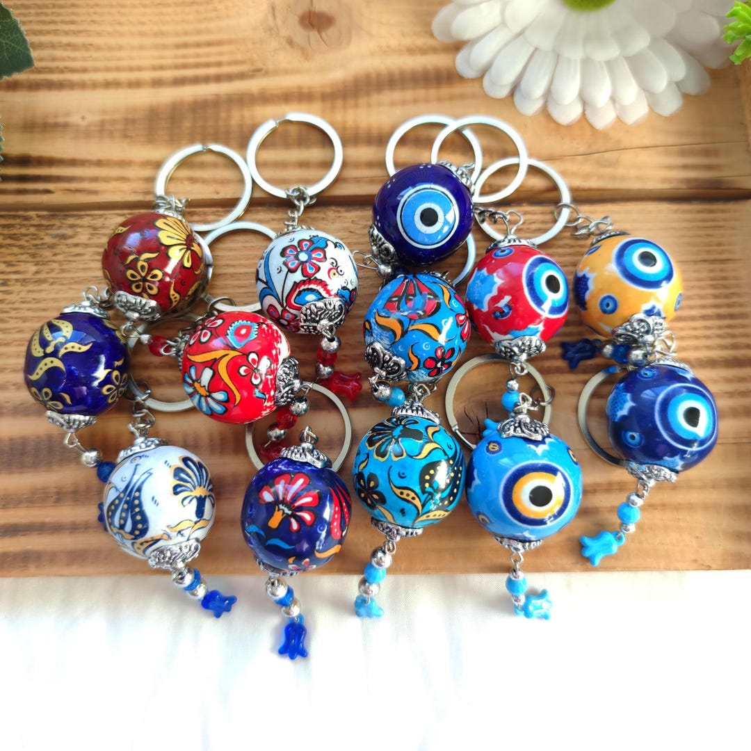 Designer Ceramic Keychain, Unique Keyfob for Men, Women, and Best ...