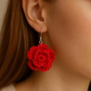 Crochet earrings