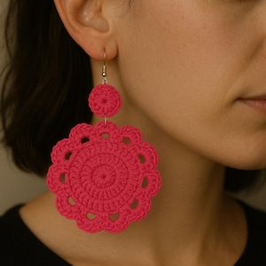 Crochet earrings