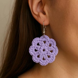 Crochet earrings