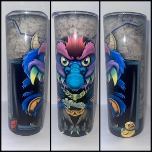 Monster Pet Tumbler with Print