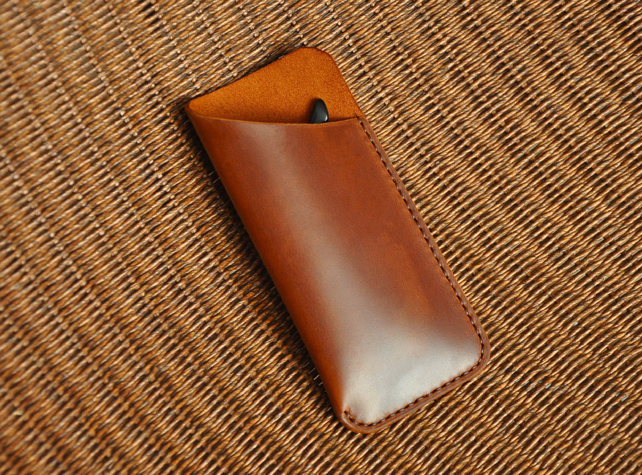 Leather Simple Glasses Case Pattern Video Tutorial Pdf Pattern