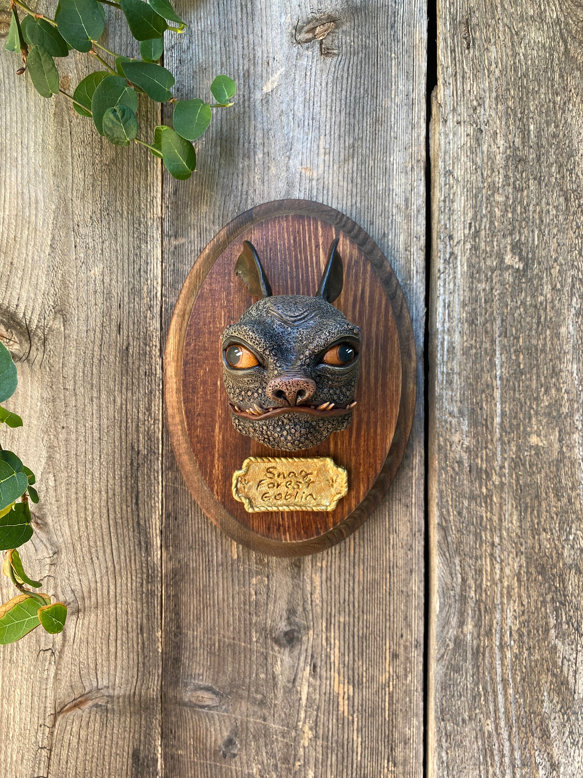 Snag Forest Goblin Taxidermy Mounted Head
