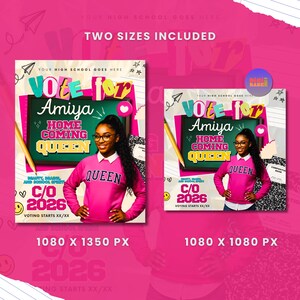 Canva Template, Digital Flyer, Invitation, Party Favor