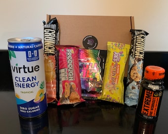 Gym Gift Box Protein Hamper Fortitude Supplements