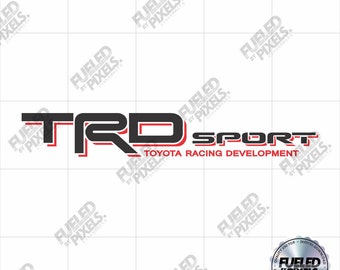 TRD Sport (toyota Racing Development) - Etsy