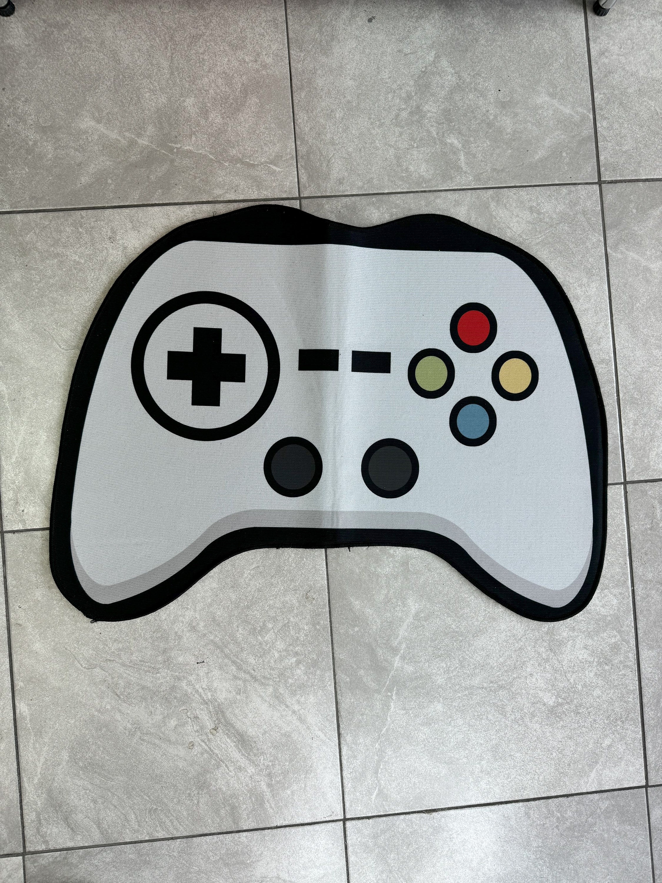 Retro Controller Rug Retro Gaming Controller Rug Area Rug - Nostalgic Game Room Decor ...