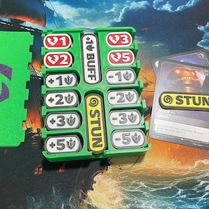 Riftbound TCG Tokens Combat Set | 3D Printed Sliding Case image 2