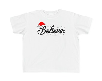 Toddler Holiday Believer Tee - Santa&#39;s Magic Christmas Shirt