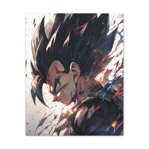 Dragon Ball Z Vegeta Final Flash poster (24x36 inches)