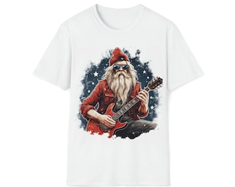 Rockstar Santa tee