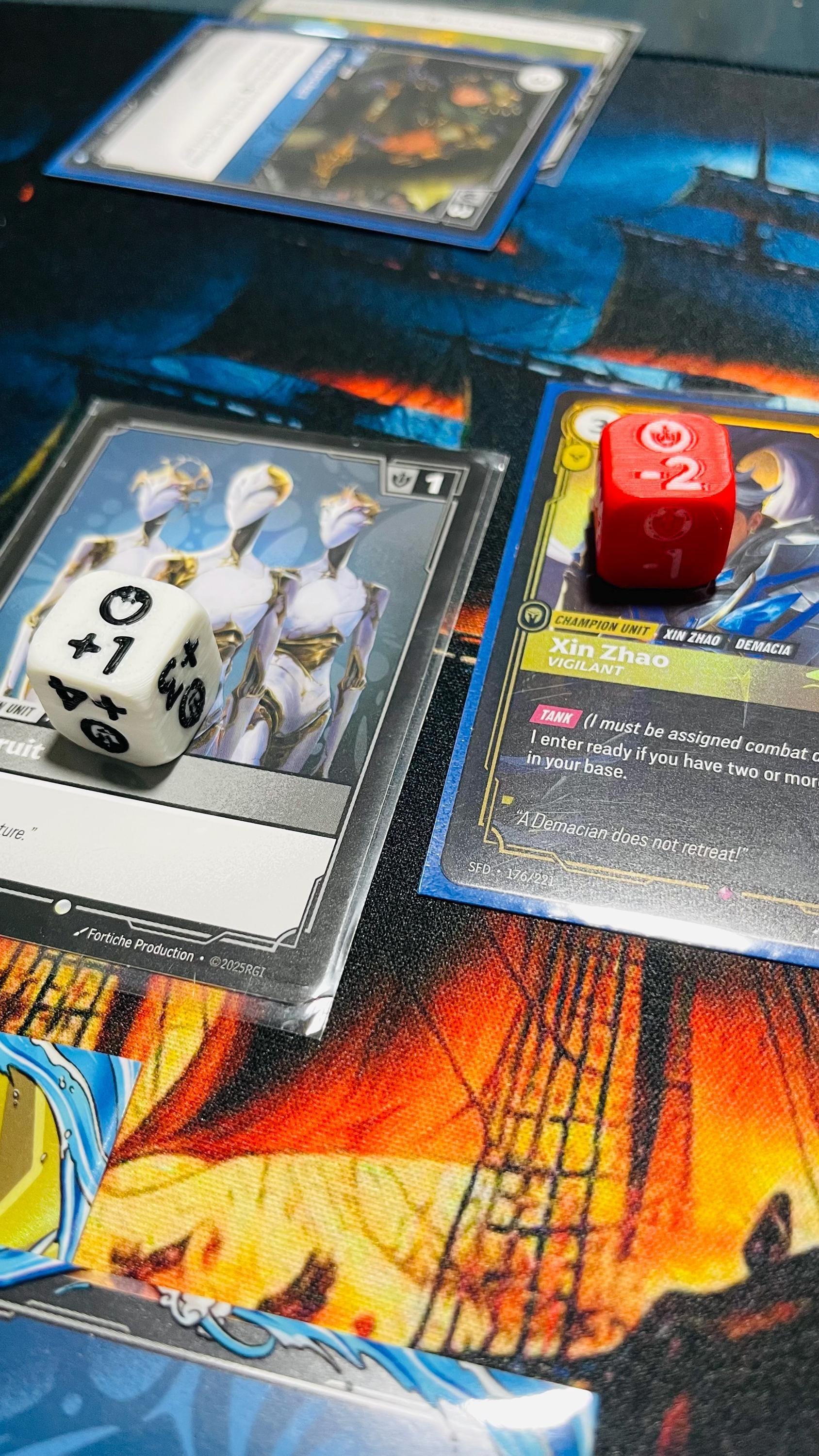 Tabletop Simulator Custom Riftbound Riftbound Modifier Dice Set | 3D Printed Counters | Tabletop RPG & TCG ...