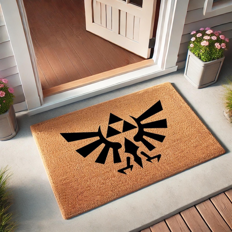 Welcome to Hyrule! Zelda Inspired Doormat, Perfect for Gamers and Fans ...