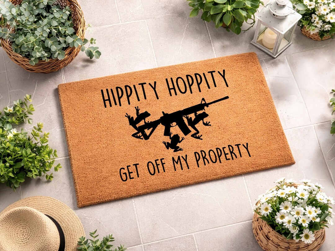 Funny Doormat - Humorous Front Door Mat - Etsy