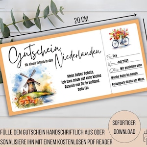 Buono viaggio Olanda, vacanza breve Olanda, viaggio di fine settimana Olanda, idea regalo fidanzata regalo moglie, viaggio breve, voucher Amsterdam