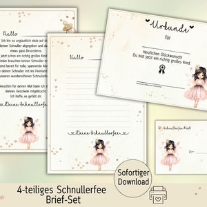 Carta del hada chupete, regalo hada chupete, destete chupete, chupete, chupete, recompensa, certificado infantil
