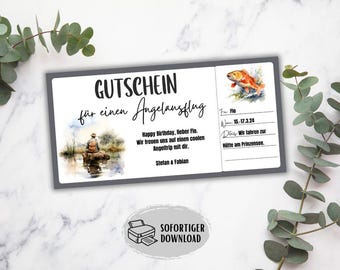 Pop-up Card For Anglers – A Birthday, Fishing License, Or - View #5