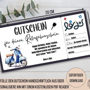 Scooter rijbewijs voucher, rijles voucher, rijschool voucher, scooter leren rijden, scooter rijbewijs subsidie, verjaardagscadeau