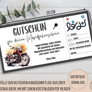 Bromfietsrijbewijs, voucher voor rijlessen, voucher voor rijschool, bromfiets leren rijden, rijbewijssubsidie, verjaardagscadeau, 125cc