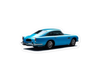 1963 Aston Martin DB5 Legend Car Enthusiast Gift Decal Sticker