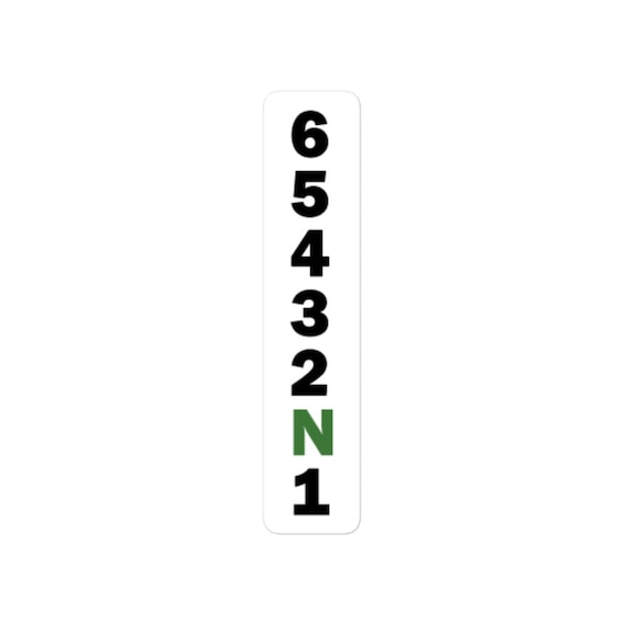 Gear Shift Pattern Motorcycle