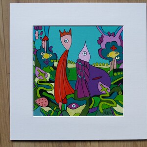 Acrylique sur carton toilé expédition dans le monde entier, contemporain, original fait main, œuvre d’art  à encadrer !!