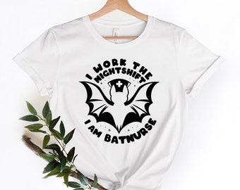 バットナースTシャツ | 夜勤ナースシャツ | ゴシックRNシャツ | ナースライフギフト | 緊急ナースクルー | 夜勤ナースシャツ | ナースシャツ