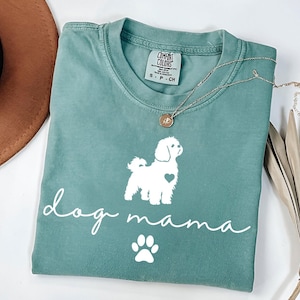 Shih Tzu Mama Comfort Colors Shirt | Cute Shih Tzu Dog Shirt | Shih Tzu Lover Gift | Gift For Dog Mom | Shih Tzu Dog Shirt | Dog Lover Shirt