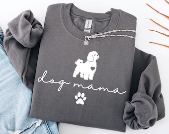Sudadera para mamá Shih Tzu / Regalo para amantes de los perros Shih Tzu / Linda camiseta para mamá Shih Tzu / Regalo para mamá de perro / Suéter para perro Shih Tzu