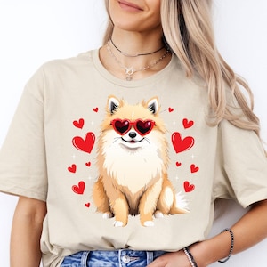 Pomeranian Lover T-Shirt | Cute Pom Shirt | Gift for Pomeranian Lover | Cute Pom Dog Tee | Poms Lover T-Shirt | Pom Mom Gift