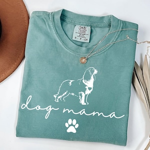 Cavalier King Charles Dog Mama T-shirt | Comfort Colors Dog Mom Shirt | Cavalier Spaniel Gift | Dog Lover Shirt | Cavalier Dog Tee Shirt