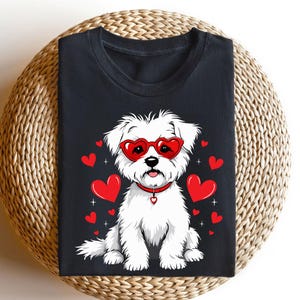 Maltese Dog Mom T-Shirt | Cute Gift for Maltese | Maltese Lover Tee | Maltese Dog Shirt | Maltese Dog Owners Gift | Cute Maltese Gift