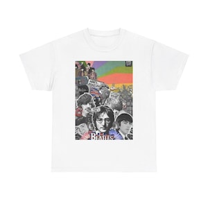 The Beatles Unisex Heavy Cotton Tee