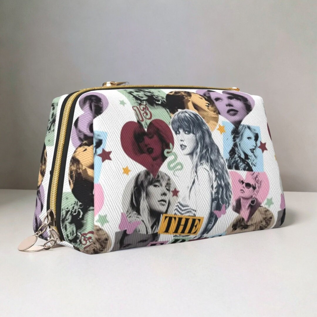 Xmas Swift Make up Bag Stylish Girl Swifties Cosmetic Bags - Etsy UK