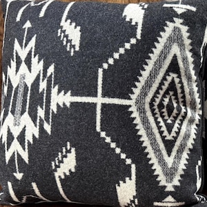 Wool Pillow Cover and Insert- Pendleton Wool