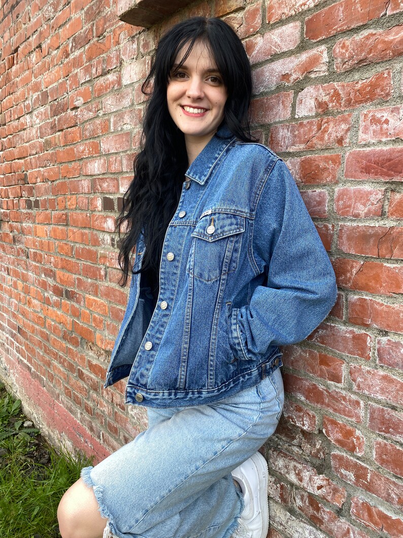 Women's Western Denim Jacket with Pendleton® Wool Inlay image 3