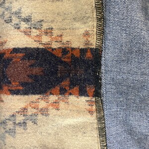 Women's Western Denim Jacket with Pendleton® Wool Inlay image 8
