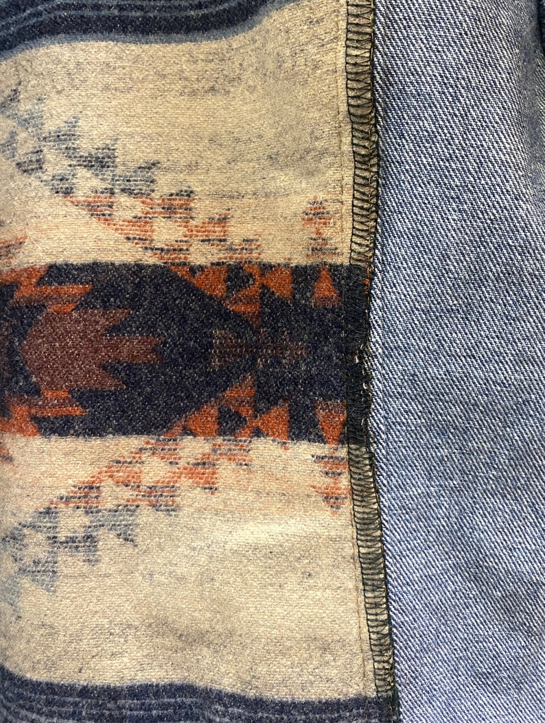 Women's Western Denim Jacket with Pendleton® Wool Inlay image 8