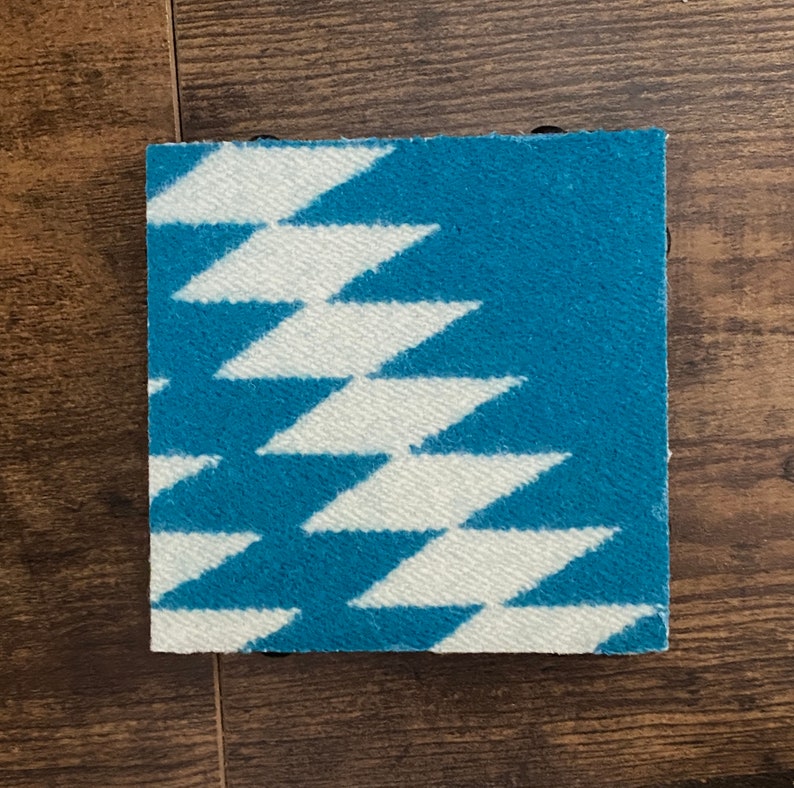 TaylorMarieAtelier Wood and Wool Coaster