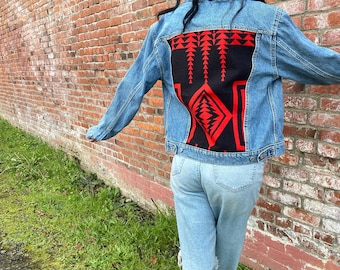 NWT- Women's Western Levi's Jacket with Pendleton® Wool Inlay