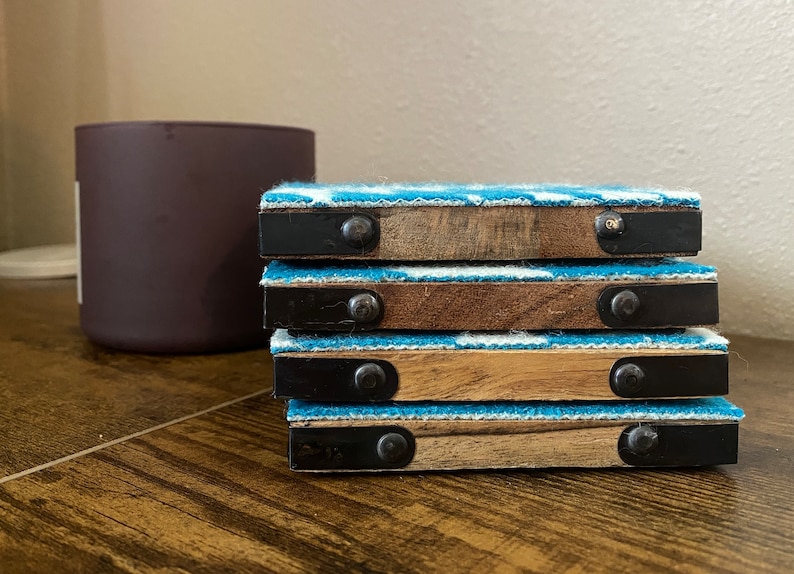 TaylorMarieAtelier Wood and Wool Coaster - Thumbnail 4