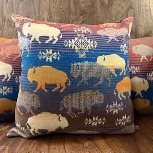 Wool Pillow Cover and Insert- Pendleton Wool