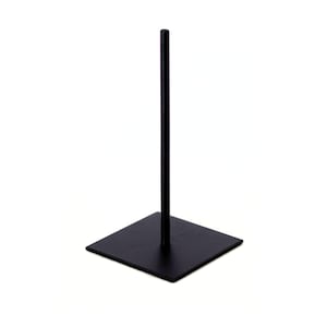 Metal Sculpture Base 100x100x200mm Steel
