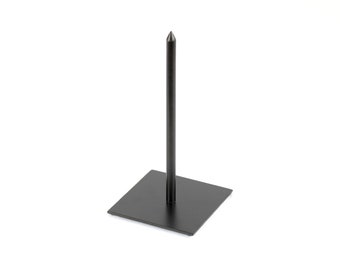 Metal Sculpture Base 100x100x200mm Steel