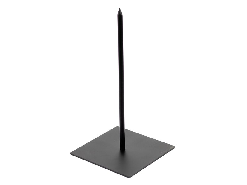 Metal Sculpture Base 150x150x300mm Steel image 1