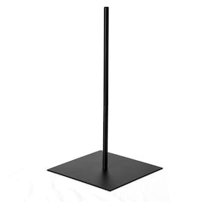 Metal Sculpture Base 200x200x400mm Steel