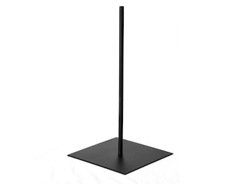 Socle Sculpture Métal 200x200x350mm Acier