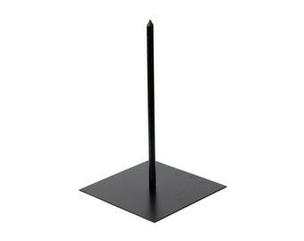 Metal Sculpture Base 250x250x400mm Steel