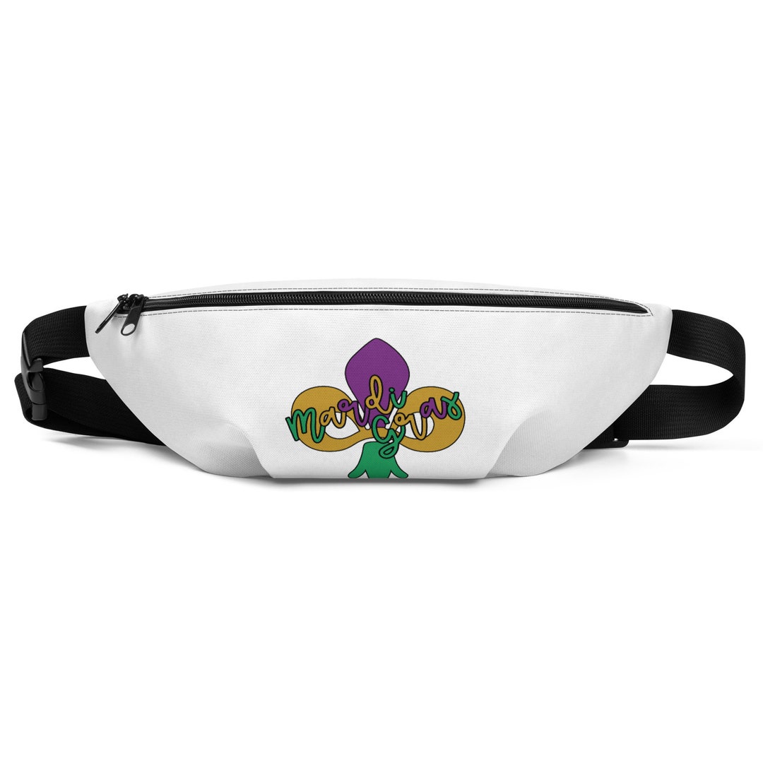 mardi gras fanny pack